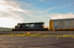 NS SD40-2 Locomotive in the yard